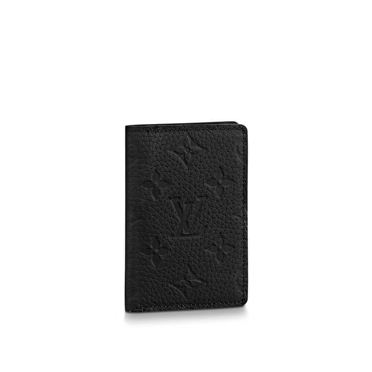 Black LV Pocket Organizer