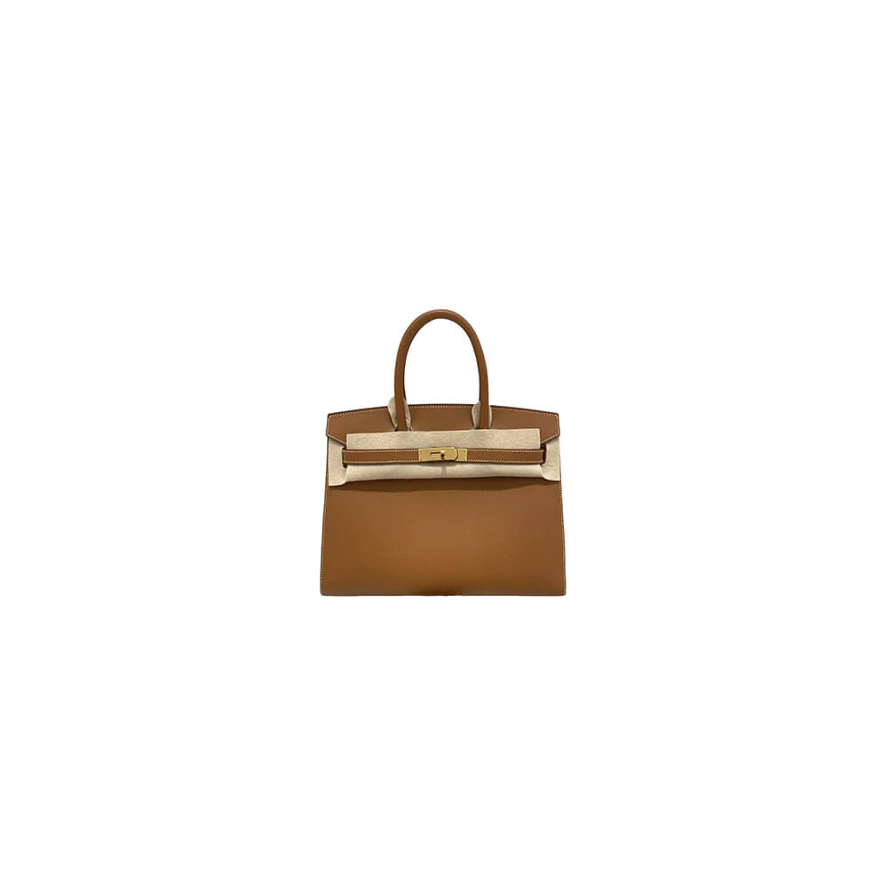 Brown Hermes Birkin 25 Sellier (High-end Grade)