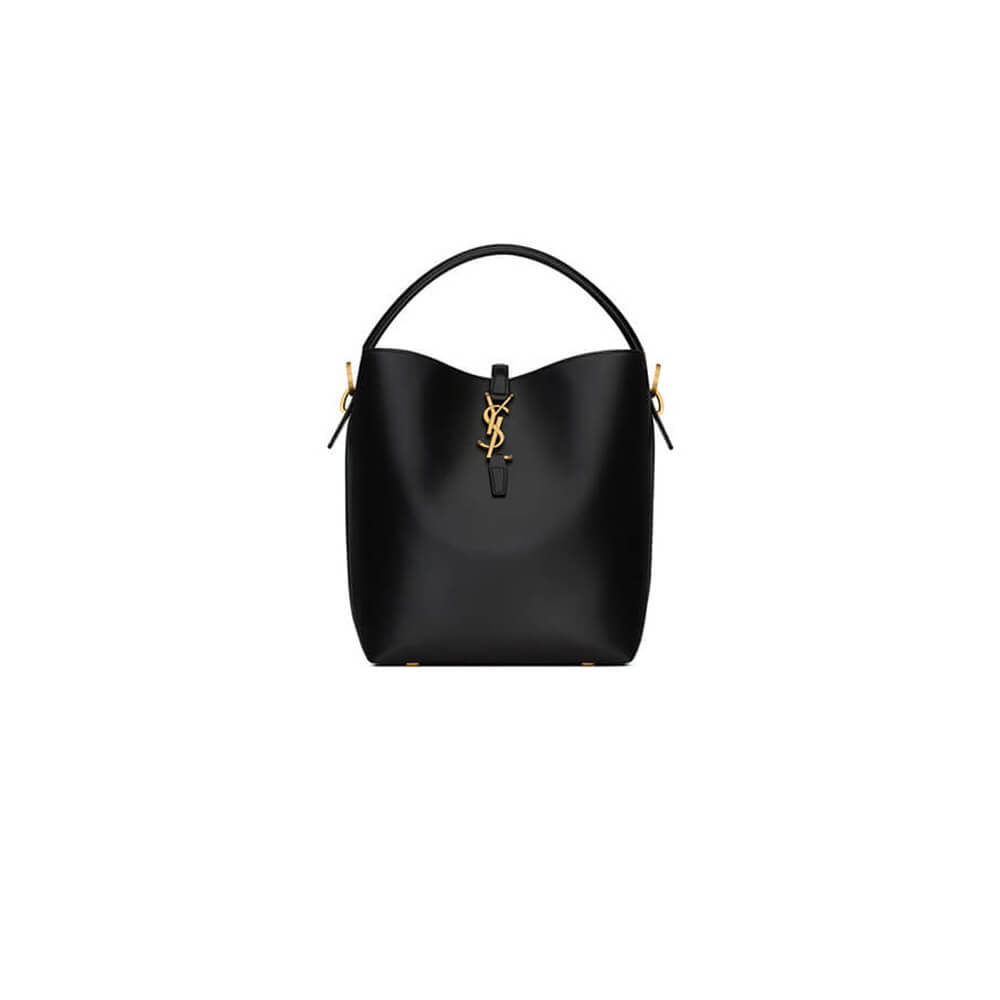 Black YSL LE 37 Leather