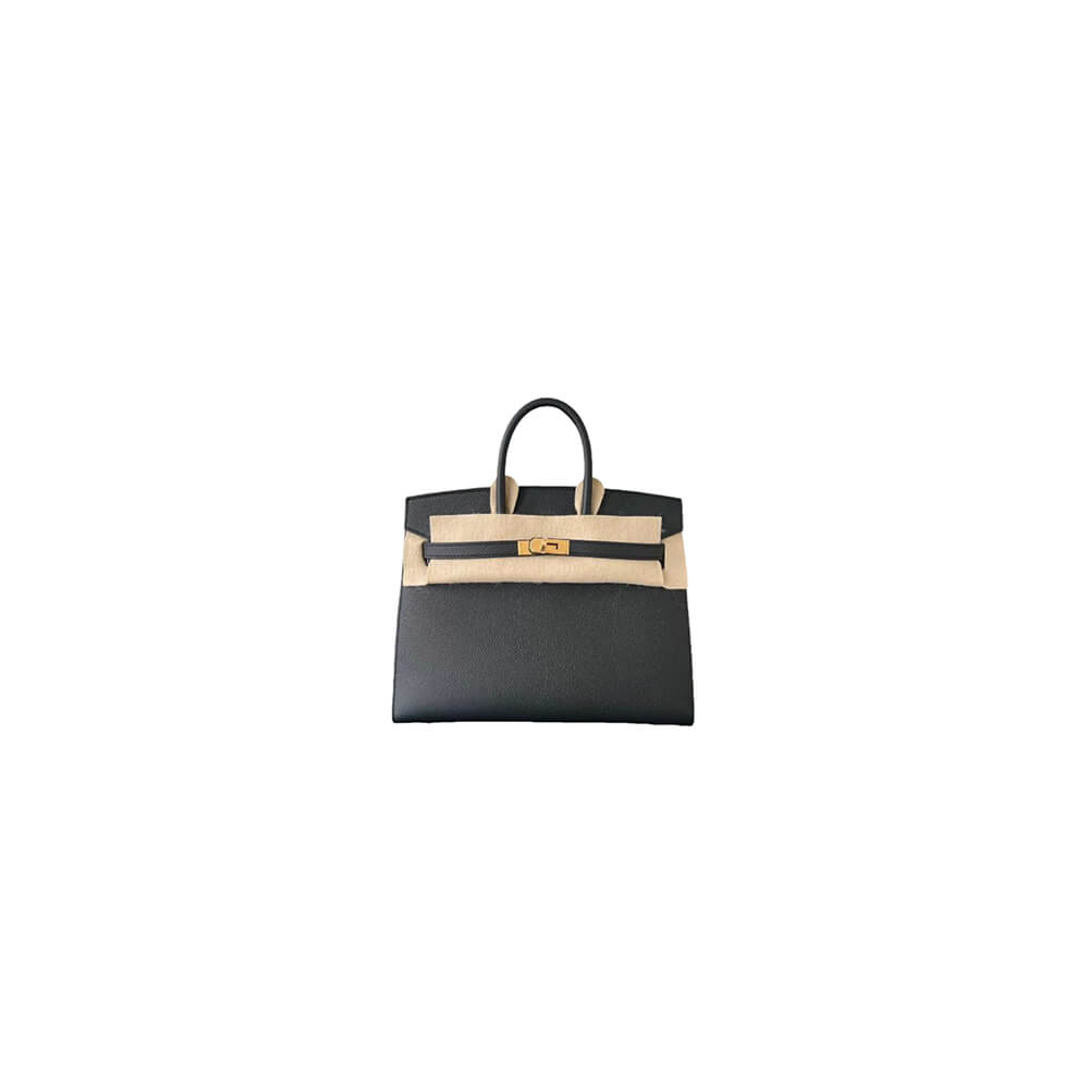 Black Hermes Birkin 25 Sellier (High-end Grade)