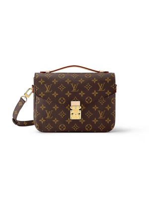 coated LV Pochette Metis