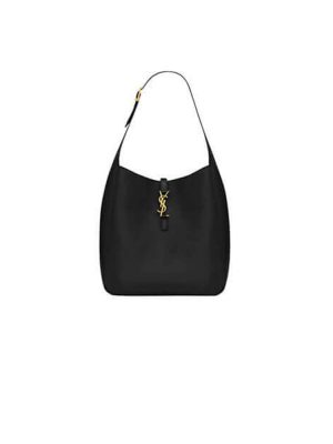 Black YSL LE 5 A 7 soft smooth leather