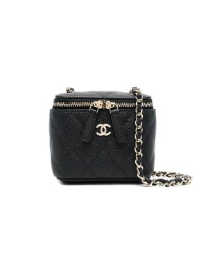 Chanel chain cosmetic bag