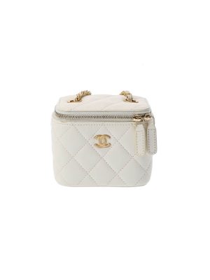 Chanel chain cosmetic bag