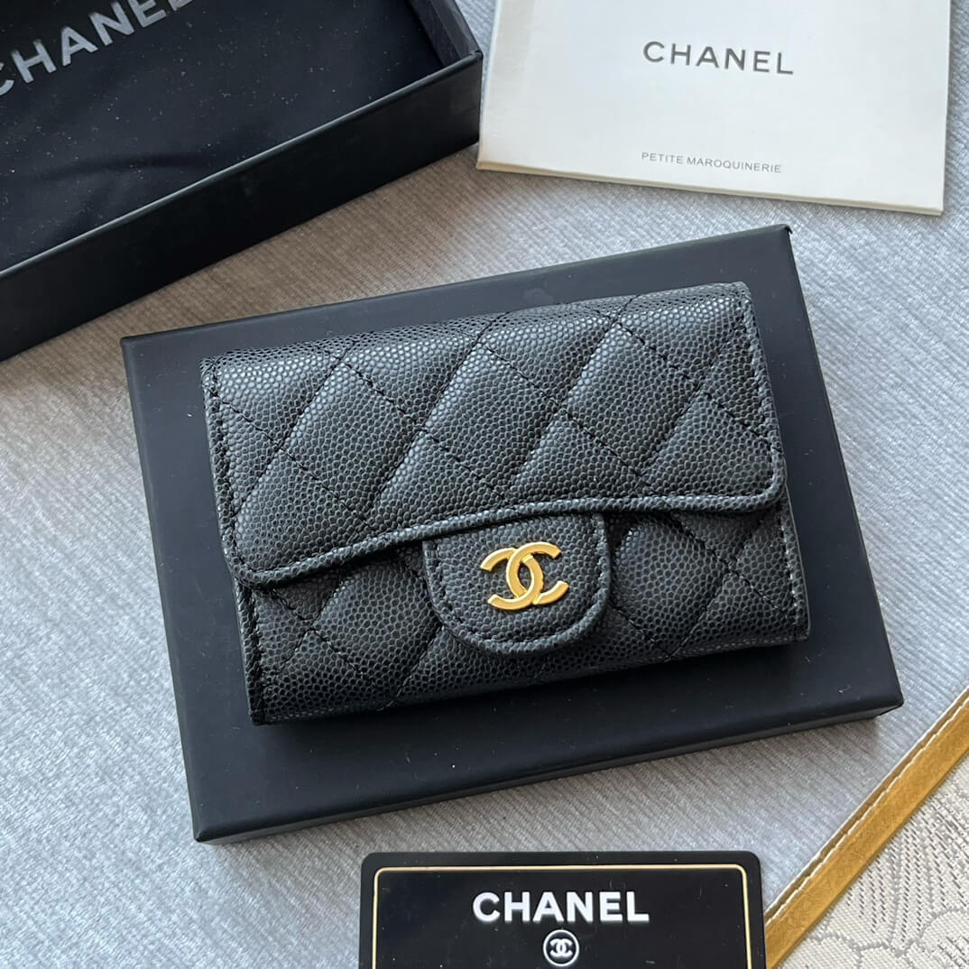 Chanel CF card holder coin purse - Image 2