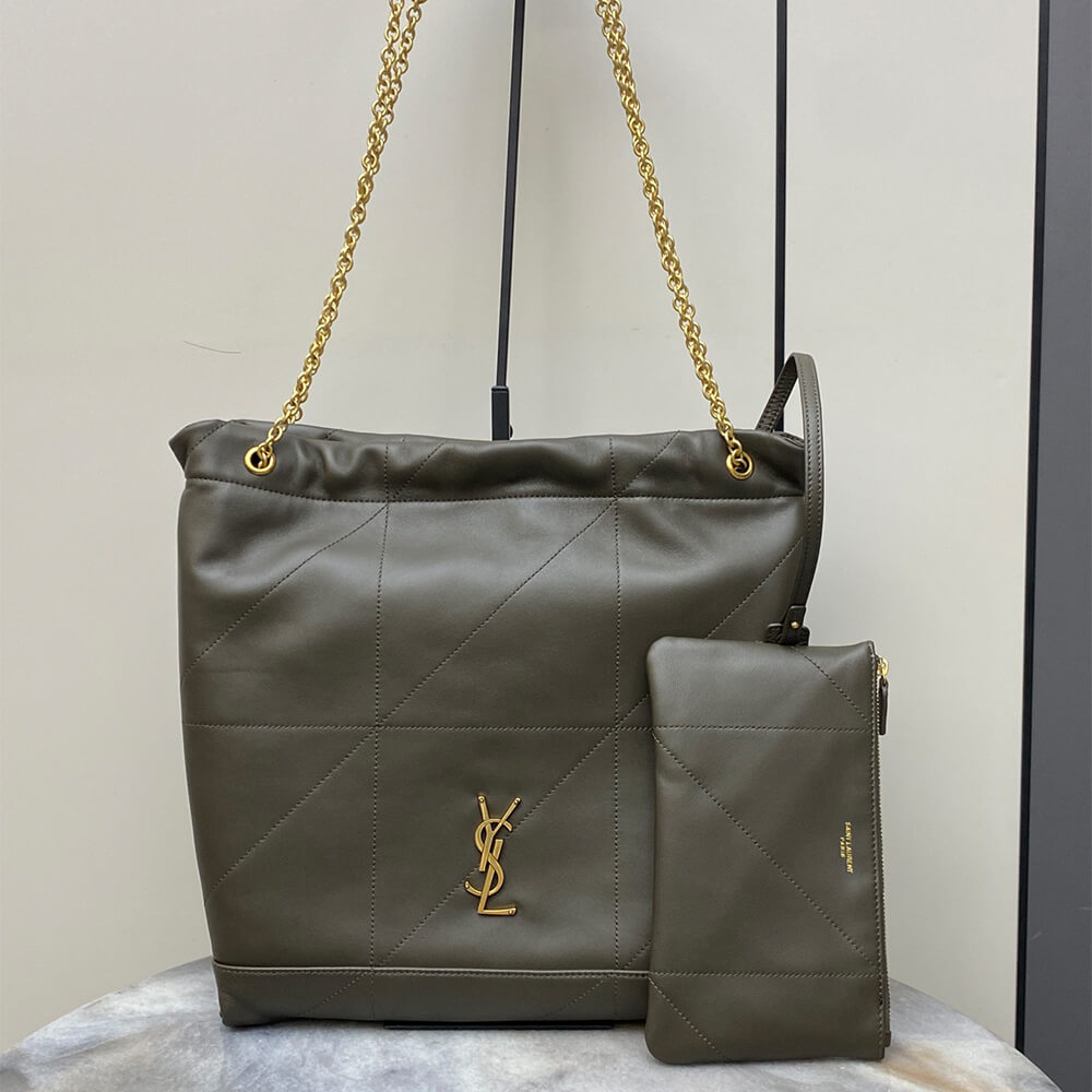 Light Musk YSL JAMIE 4.3 POCHON in lambskin - Image 2