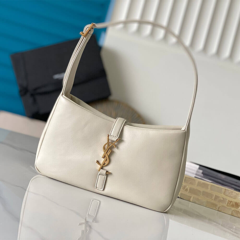 Blanc YSL LE 5 A 7 ARMPIT BAG - Image 2