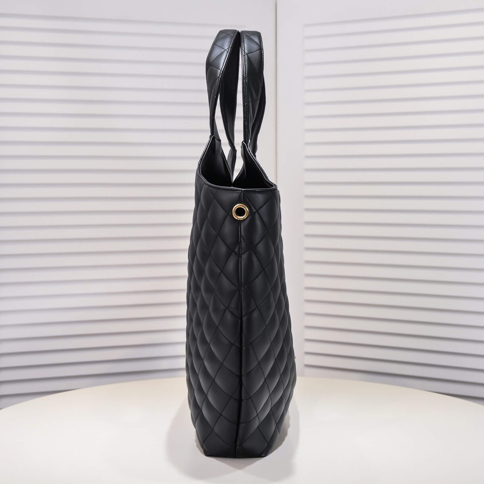 YSL Icare quilted lambskin oversized shopping bag (High-end grade) - Image 3