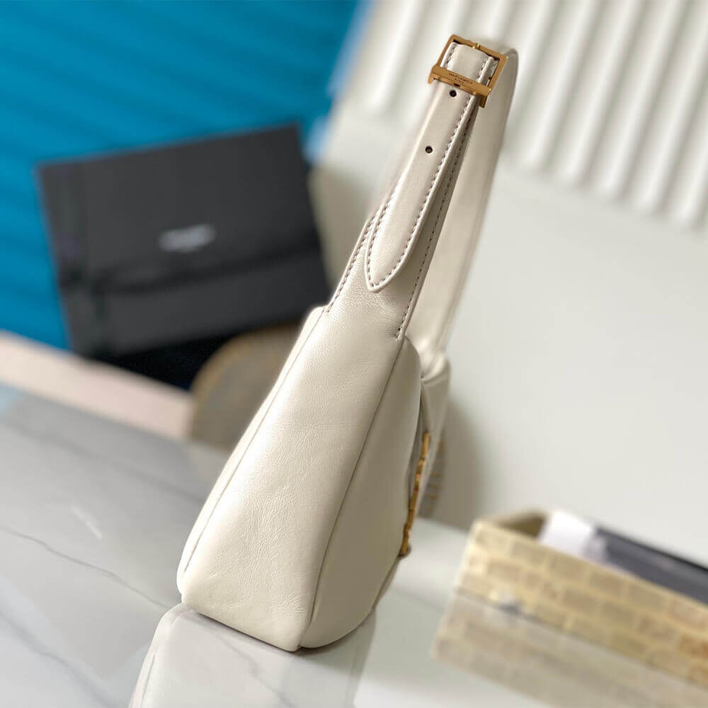 Blanc YSL LE 5 A 7 ARMPIT BAG - Image 3