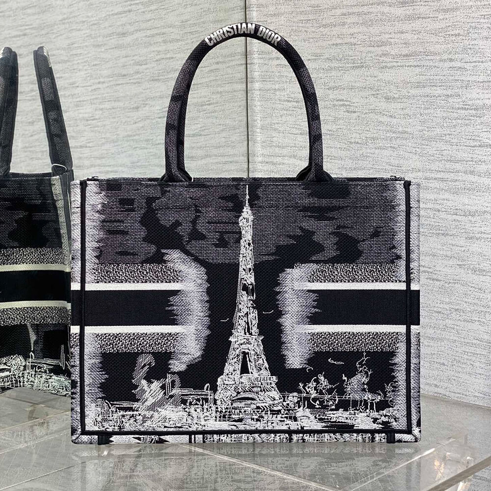 Medium Dior Book Tote - Image 4