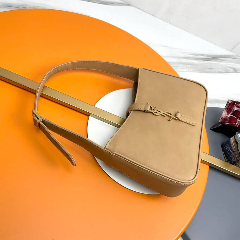 GREYISH YSL LE 5 A 7 bag in smooth leather - Image 4