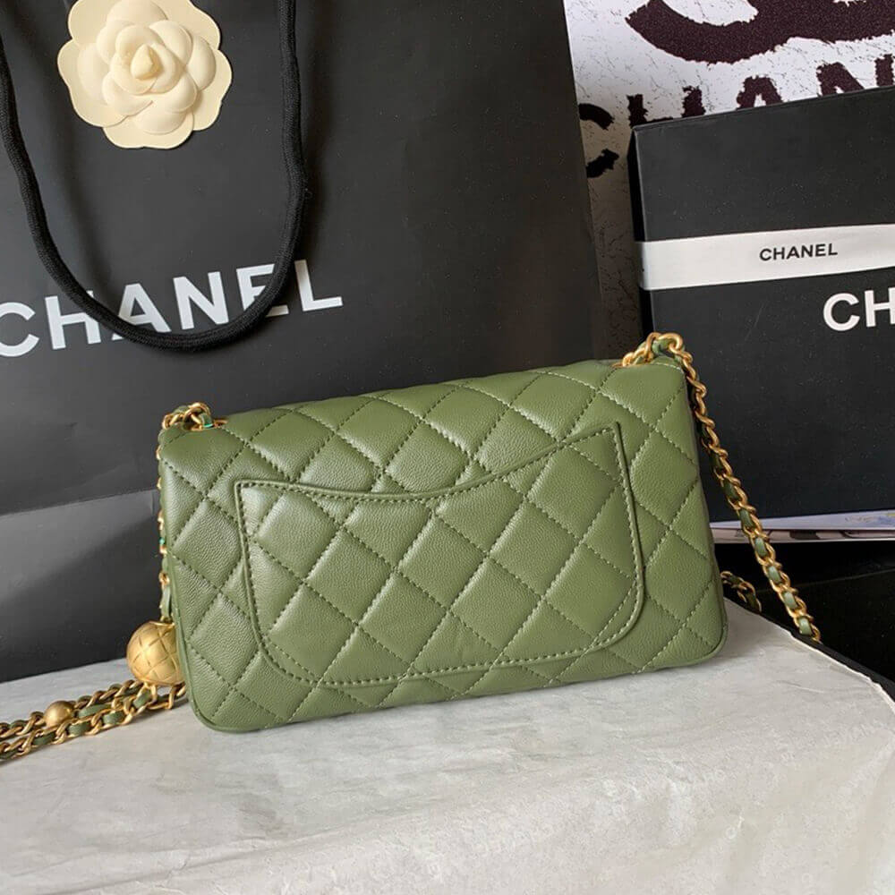 Lambskin Chanel Pearl Crush Mini Rectangular Flap - Image 4