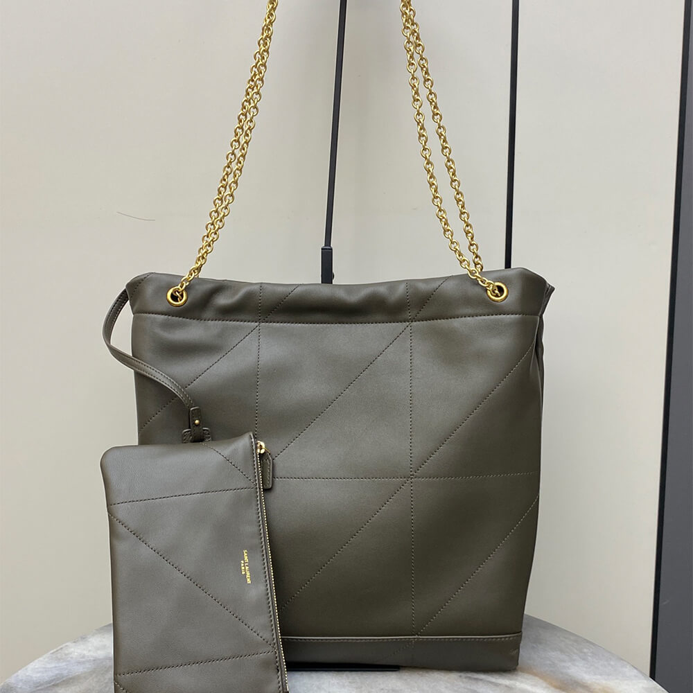 Light Musk YSL JAMIE 4.3 POCHON in lambskin - Image 4