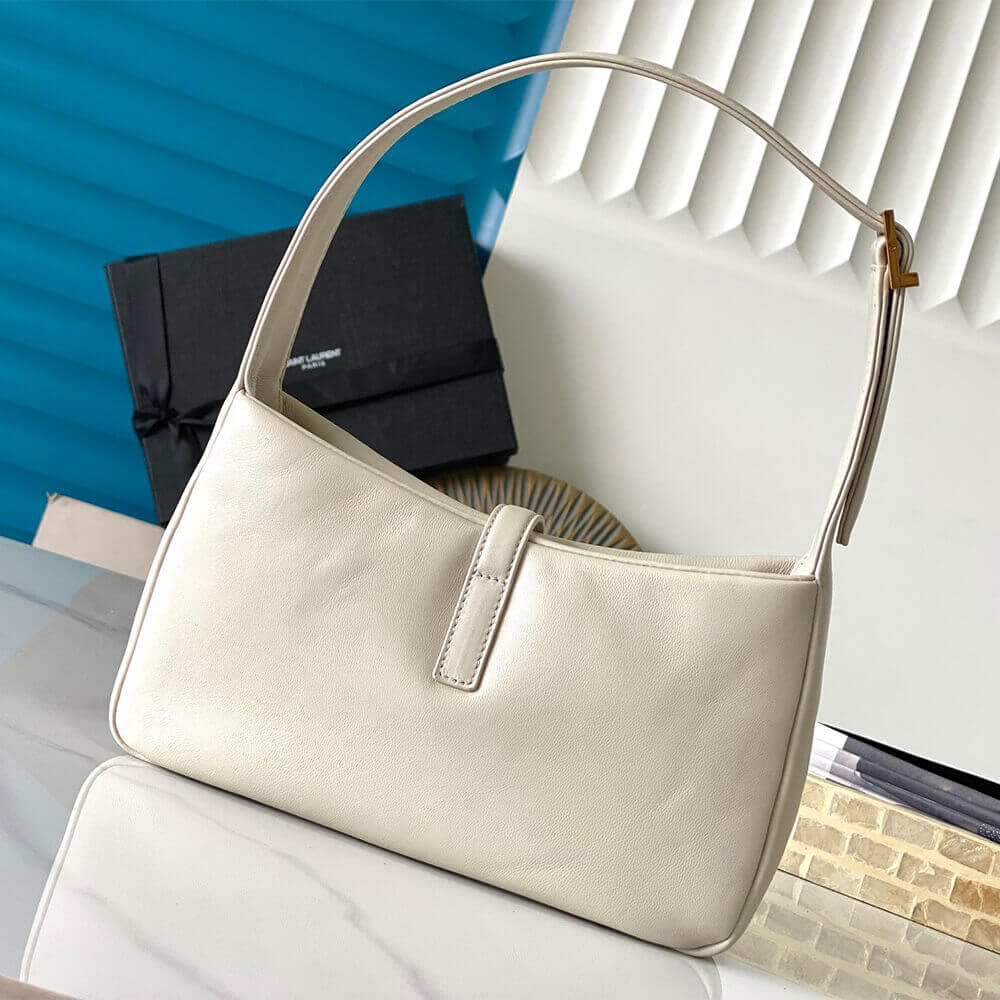 Blanc YSL LE 5 A 7 ARMPIT BAG - Image 4