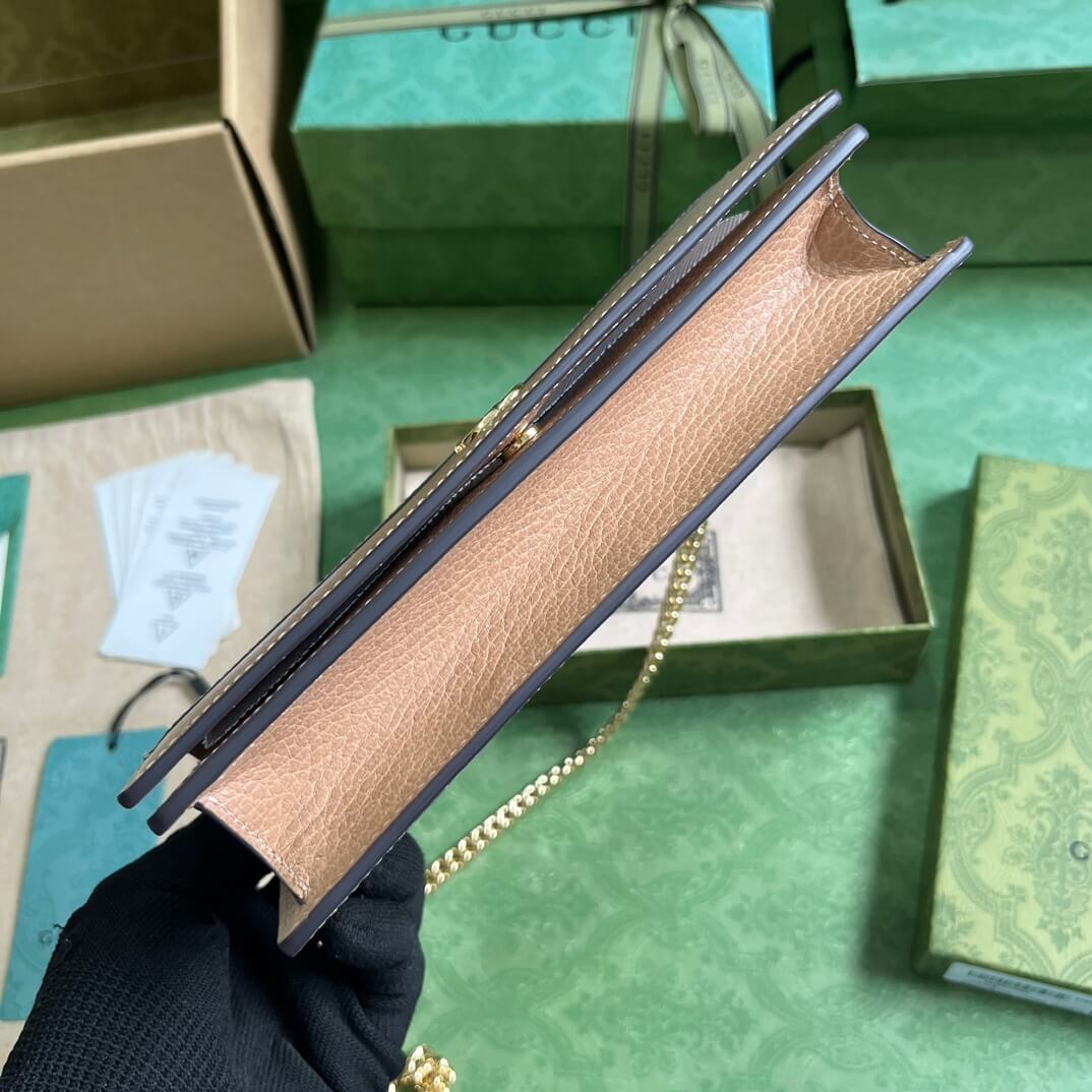 GG Marmont two-tone mini chain bag - Image 5