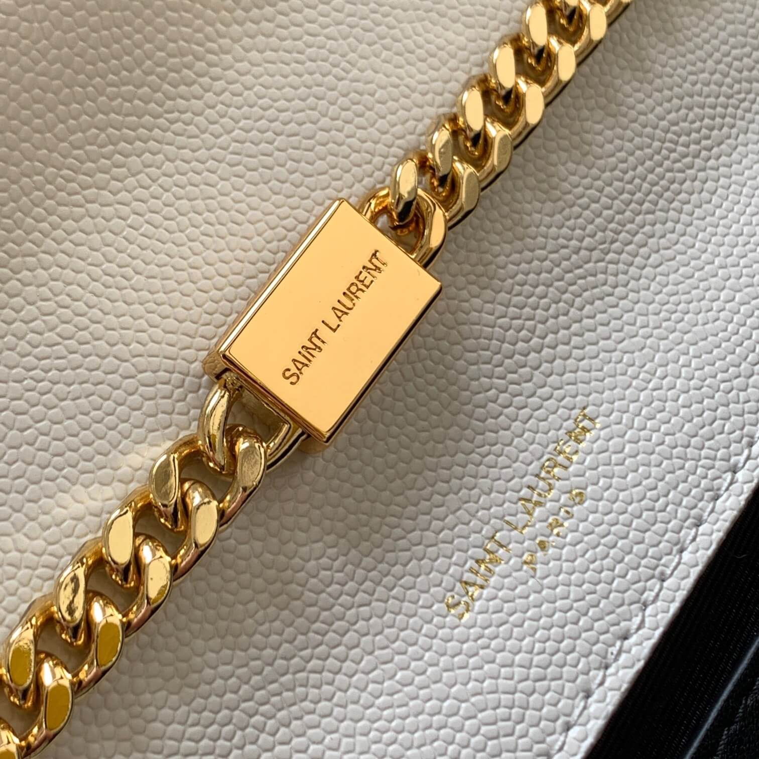 White YSL KATE SMALL SHOULDER BAG - Image 7