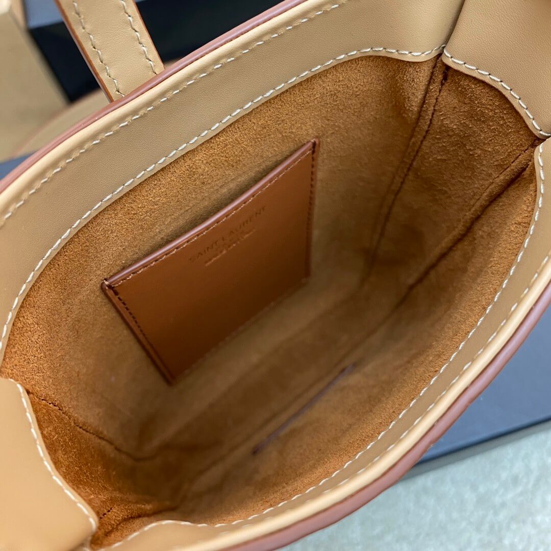 YSL Le 5 A 7 mini vertical bag in shiny leather - Image 8