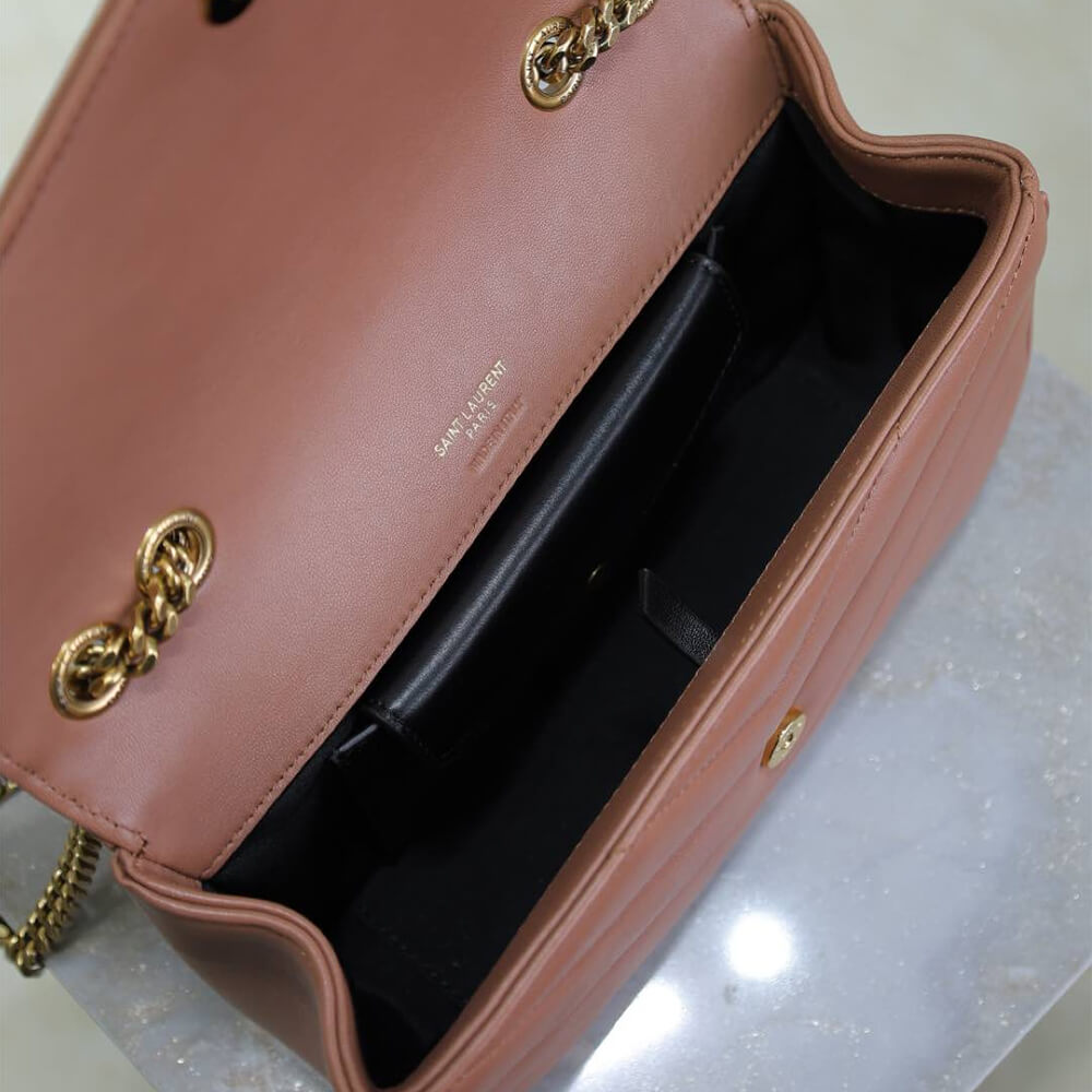 Hortensia YSL LOULOU small in MATELASSE lambskin - Image 8